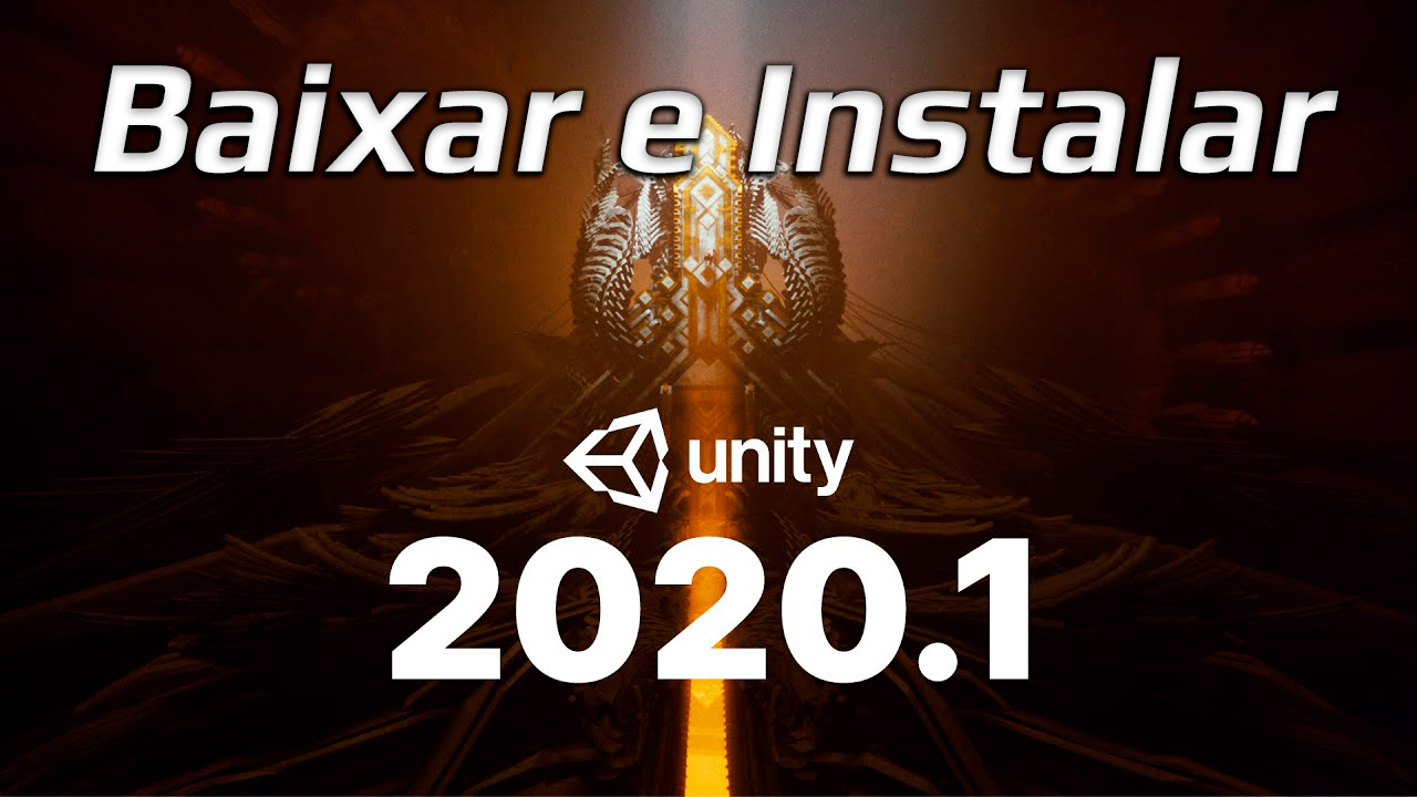 Como baixar e Instalar a Unity 2020